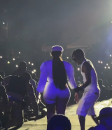 Shatta Fest: Beautiful moment when Shatta Wale invited his queen Maali on stage