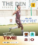 Struggling Heart of Lions edge Na God FC 2-0 to reach MTN FA Cup Round of 16