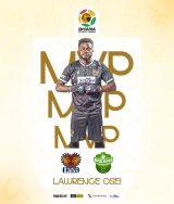 Heart of Lions goalie Lawrence Osei wins Man of the Match award in victory over Dreams FC