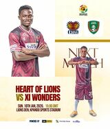 2025/26 Ghana Premier League: Week 19 Match Preview â€“ Heart of Lions vs. Eleven Wonders