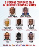Lands Ministry mourns victims of helicopter crash