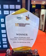 ZEN wins Best Mining Supplier at 11th GMIA Awards