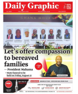 Newspaper headlines: Friday, August 8, 2025