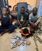 Police arrest 3 suspected kidnappers after fierce gun battle