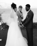 Ghana defender Kingsley Schindler marries girlfriend in a lavish ceremony in Athens