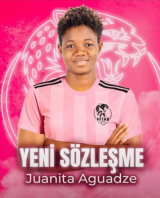 Ghanaian forward Juanita Aguadze extends contract at Hitabspor Kulubu