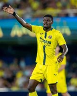Ghanaâ€™s Thomas Partey reacts after making first Villarreal appearance
