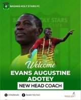 Experienced tactician Evans Adotey appointed Basake Holy Stars head coach