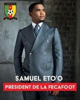 Samuel Etoâ€™o re-elected as Cameroon FA President with near-unanimous mandate