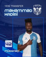 Ghanaian midfielder Kadiri Mohammed joins Azerbaijani club Asta Mingachevir