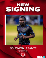 Texoma FC sign USL legend Solomon Asante