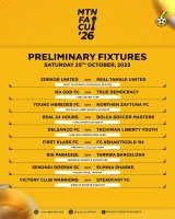 MTN FA Cup preliminary round continues with exciting fixtures across Ghana