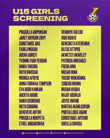 Ghana U-15 Girls set to begin Prampram camp ahead of WAFU B African Schools Football Championship