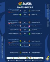 GFA announces broadcast schedule for Premier League matchday 5