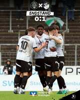 German-Ghanaian defender Kwabe Appiah Schulz on target as SV Sandhausen continues winning streak