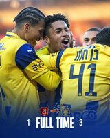 Tyrese Asante scores in Maccabi Tel Aviv's win over Hapoel Jerusalem