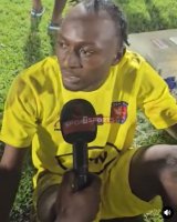 Golden Kick FC goalkeeper Kelvin Saaba cries foul over penalty call in FA Cup final defeat to Kotoko