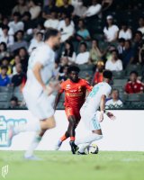 Al Qadsiah winger Christopher Bonsu Baah sees red in Saudi Super Cup clash against Al Ahli