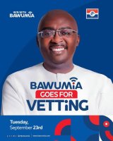 NPP flagbearer race: Bawumia faces vetting committee today