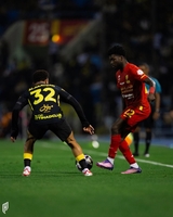 Bonsu Baah gets third assist in last two games as Al Qadsiah beat Al Ittihad