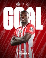 Brian Brobbey fires Sunderland to vital home win against Crystal Palace