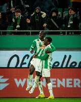 Ghanaian teen Daniel Nunoo nets debut goal to power Rapid Wien to victory over Wolfsberger AC