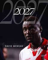 Striker Davis Mensah pens new deal with Mantova 1911 until 2027