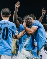 UCL: Belgian-Ghanaian forward Jeremy Doku scores to seal 2-0 win for Manchester City against Napoli