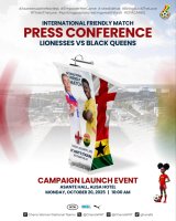 Black Queens and Lionesses press conference set for October 20 ahead of historic clash