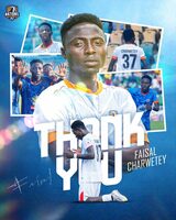 Nations FC confirm transfer of attacker Faisal Charwetey to Albanian side FK Bylis