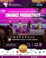 Global conference on human resources in Africa slated in August