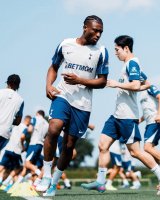 VIDEO: Ghana star Mohammed Kudus trains with Tottenham teammates for the first time