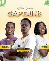 Portia Boakye retained as captain of Ghana's Black Queens for 2024 WAFCON