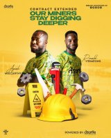 Bibiani Goldstars announce contract extension with duo Ronald Frimpong and Appiah McCarthy