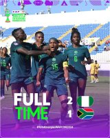Nigeria score in injury time to secure 2-1 win over South Africa to reach WAFCON 2024 final