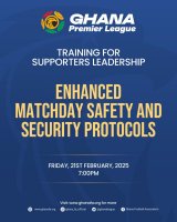 GFA to hold workshop for Supporters Groups on Enhanced Matchday Safety protocols