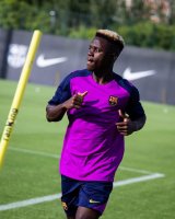 Abdul Aziz Issah begins training with Barcelona B after renewed loan deal