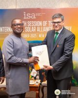 John Jinapor strengthens Ghana–ISA collaboration on renewable energy