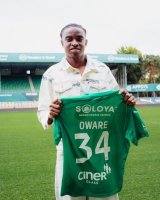Ghanaian defender Henry Oware signs long-term extension with Lommel SK