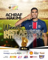 Achraf Hakimi named Best African International at 2025 Ghana Football Awards