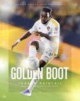 Joseph Painstil wins 2025 LA Galaxy Golden Boot award