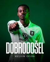 Ghanaian winger Kelvin Ofori joins Slovenian giants Olimpija Ljubljana