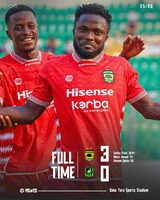 Dream return for Albert Amoah as sensational overhead kick and assist inspire Kotoko rout of (…)