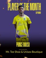 Black Stars newbie Prince Owusu named Medeama SC Player of the Month