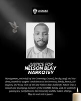 UNIMAC-IJ students hold vigil for colleague killed on N1 Highway