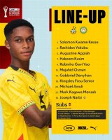 Ogum rings changes as Black Starlets face Niger in decisive WAFU B U17 clash