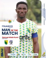 Atta Kumi named Man of the Match after brace in Gold Stars’ opening win