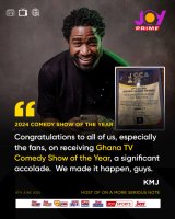 From gags to glory: How Joy Prime’s “On A More Serious Note” became Ghana’s top comedy show