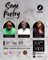 Sage Poetry to debut with Ghanaian poetic excellence
