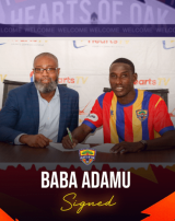 Hearts of Oak complete signing of defender Baba Adamu